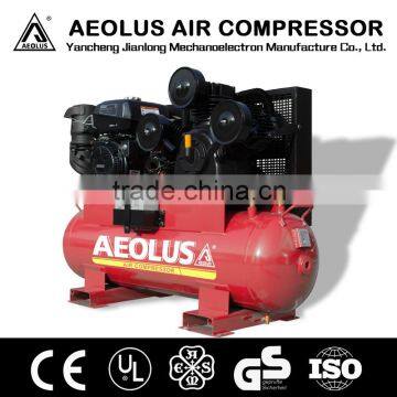 Gasoline engine beilt diven Air Compressor 3095 with CE 14HP belt driven air compressor