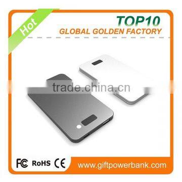 4000mah polymer Battery Charger Portable Power Bank Jump Starter For Mobile Phone