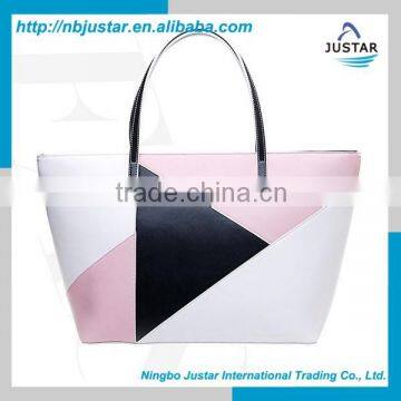 Hot New Arrivals High Quality Stitching Trendy PU Leather Women's Tote Bags