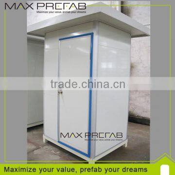 Prefabricated aluminium windows and doors security guard house for sale