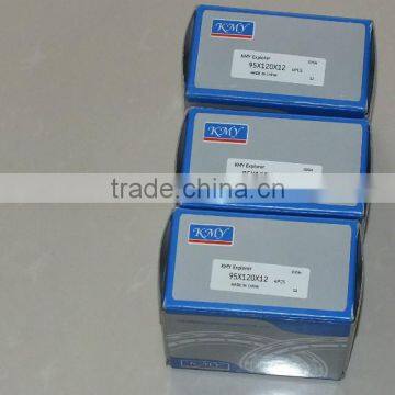 China supplier all kind s of high quality large inventory KMY brand knuckle bearing 95X120X12mm