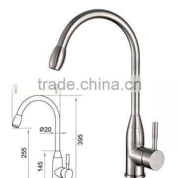 SUZAN(2203) Good quality modern lead free SUS304 stainless steel kitchen faucet&mixer(2203)