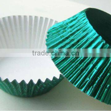 heat resistant greaseproof aluminium foil muffin baking cups, paper cupcake liner wrapper