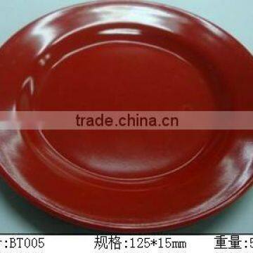 Melamine two color plastic side dish