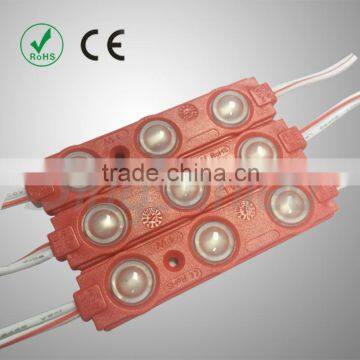 Waterproof smd 5630 LED module with lens, injection led module for lighting box