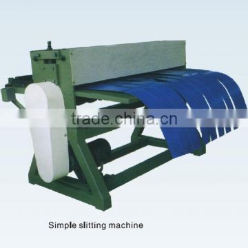 Simple slitting machine accessory equipment