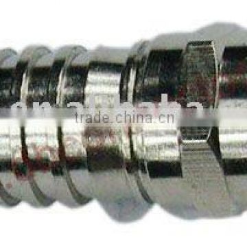 Dongbei quad-shield coaxial crimp connector