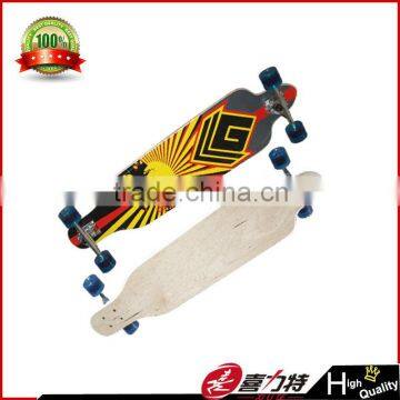 9-layer Chinese maple longboard complete
