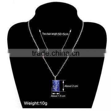 2016 New Design Fashion Gemstone Necklace Pendant Necklace Gemstone Jewelry photo-2