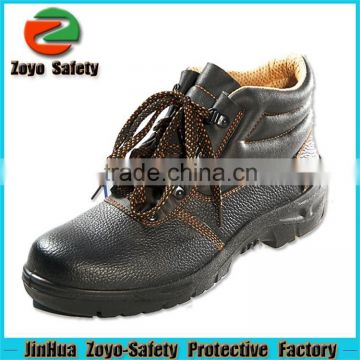 Zoyo-Safety Security Working Leather Industrial Safety Shoes