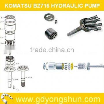 KAWASAKI BZ716 HYDRAULIC MAIN PUMP PARTS