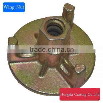 Building Templates Accessories D15/D20 Ductile Iron Formwork Wing Nut with Stiffeners