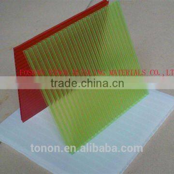 Foshan tonon building materials manufacturer double layer polycarbonate hollow sheet