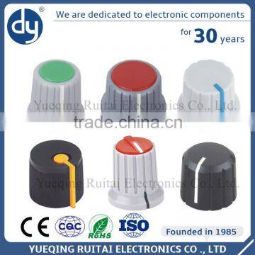 plastic potentiometer knobs color plastic press knob dy