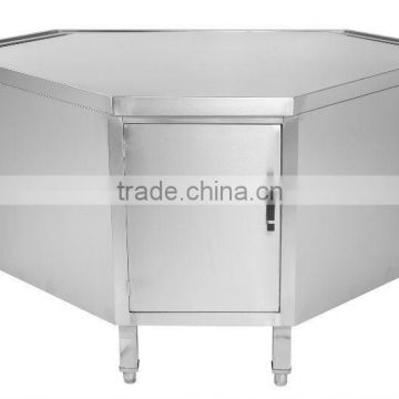 Stainless Steel Buffet Corner Cabinet