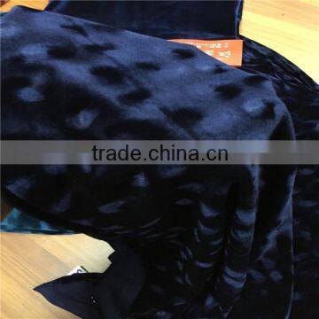 2016 polyester Spandex Velvet ,For Garment Dress