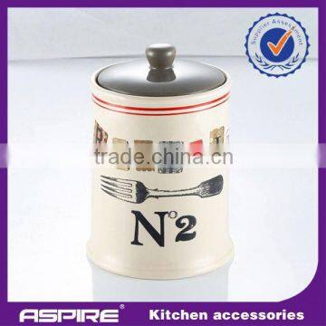 2014 Kitchenware ceramic colorful canisters