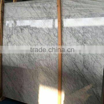 China elegant italian white marble slab bianco carrara tile