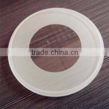 Round lamp glass cover, ultra clear round glass, Flat Tempered Frosted Glass Ceiling Light Cover