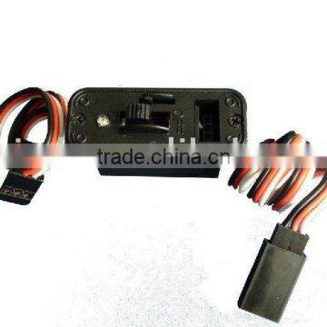 RC Heavy-duty Futaba Switch with charge port 22AWG Wire