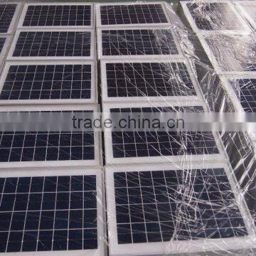 RJ manufacturer 156*156 solar cell 36pcs 18v polycrystalline PV module solar panel 130w