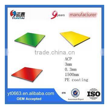 1500mm Competitive Price Aluminum Composite Panel in China