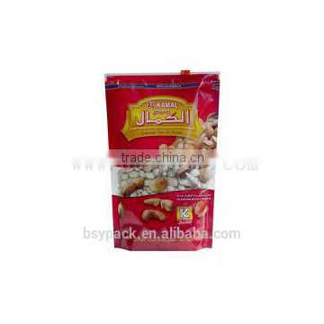 CUSTOM plastic bag with slider/zipper sliders bags/plastic slider bags for hot chicken