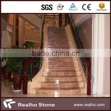 factroy popular marble indoor climbing stone stairs