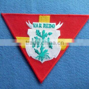 types of clothing iron embroidery badge