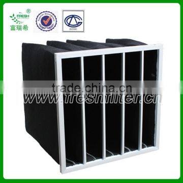 Activated carbon air filter with Aluminum alloy frame