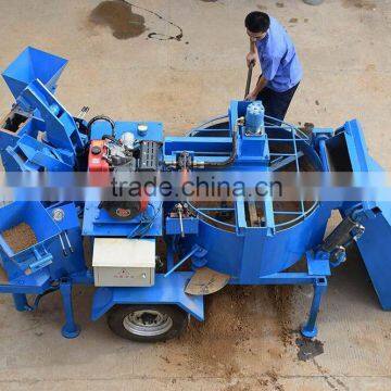 M7MI Twin Super Clay Material Clay/ Interlocking Brick Machine in South Africa/ Handmade Brick Making Machine photo-2