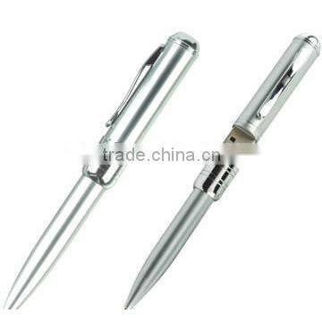 2013 New Arrival !!! Cystal Pen USB Drive with 3 in 1 function free sample metal usb High red and write speed USB Disk