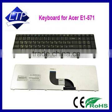 New laptop keyboard for Acer E1-521 E1-531 E1-531G E1-571 Keyboard US layout black