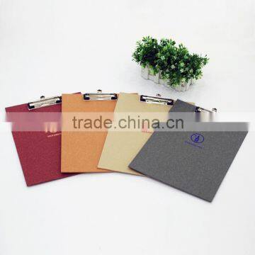 Fancy products a4 presentation brown paper clipboard clips supplier and manufacturer made in china