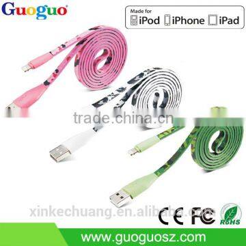 MFI cetificate usb cable c48 connector 8 pin sync data MFI cable for iphone