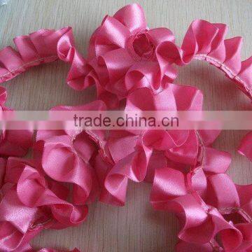 Wholesale Custom Design Elastic Frill Ribbon for Garment Accessories photo-2