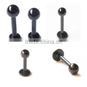 black piercing labert lip jewelry body piercing jewelry
