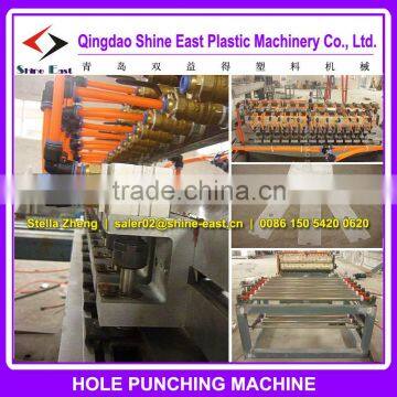 PP Woven Fabric Sheet Perforation Machine Punching Machine