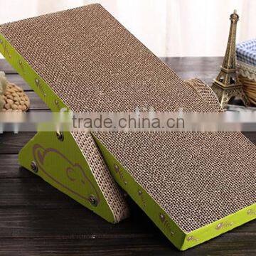 Aimigou New Design Cardboard Cat Scratcher Cat Scratching Board Wtih Catnip