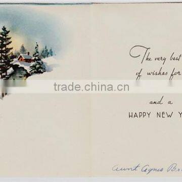 Customized Sweety Kraft Paper Christmas Greeting Card for the Special Day photo-2