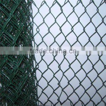 factory supply used 9 gauge pvc coated chain link fence