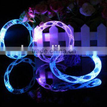 fashion acrylic led bangle bracelet