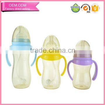 China manufacturer wide neck ppsu bottle oem with silicone nipples