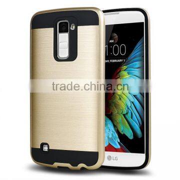 Wholesale Brushed Hybrid Phone Case for LG K10,For LG K10 Case Cover