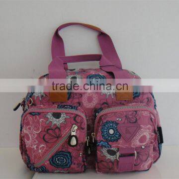 Ladies Genuine Leather Handle Magnet Button Handbag Brands photo-3