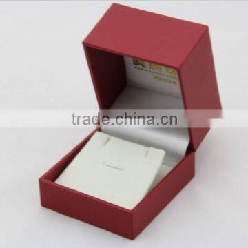 Wholesale red paper jewelry boxes custom printed logo cardboard box for jewelry