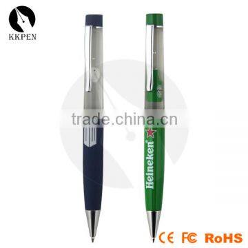 KKPEN Metallic 3D PVC Liquid Floating Pen for Customer Design
