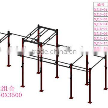 Fitness equipment BWR008 High and low post combo/ crossfit/ crossfit rig