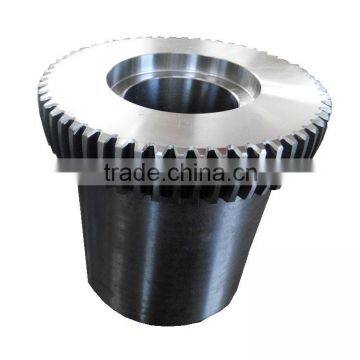 Steel factory price helical bevel gear forklift axle Metal shaft