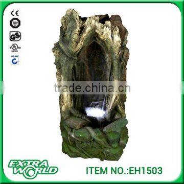polyresin led light outdoor water fountains